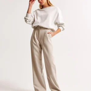 Pantalon Fluide Taille Haute : Silhouette Élégante