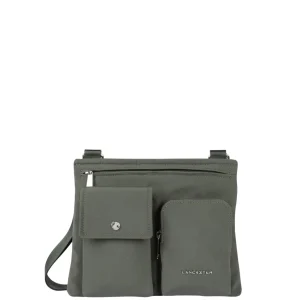 Lancaster Pochette Zippé Basic Pocket 510-90 Kaki Foncé