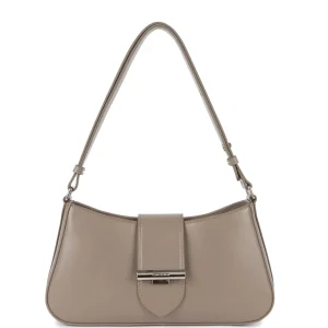 Lancaster Sac besace Zippé M Paris Ily 531-041 Galet Fonce