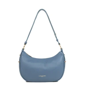 Lancaster Sac besace Zippé M Donna Aria 480-076 Bleu Jeans