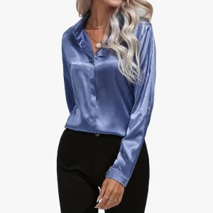 Blouse Satinée Élégante