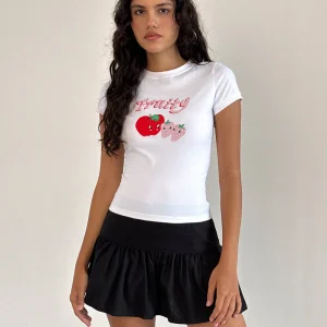Tee-shirt Sutin, blanc fruité